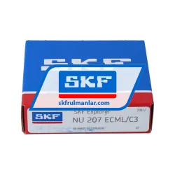 SKF NU207ECML/C3 rulman resim 4