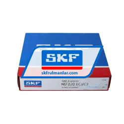 SKF NU220ECJ/C3 rulman resim 4