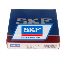 SKF NU217ECNML/C3B20 rulman resim 6