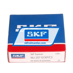 SKF NU207ECKP/C3 rulman resim 3