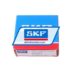 SKF 6203/C3 rulman resim 2