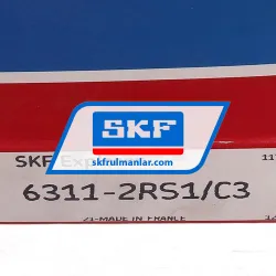 SKF 6311-2RS1/C3 rulman resim 5