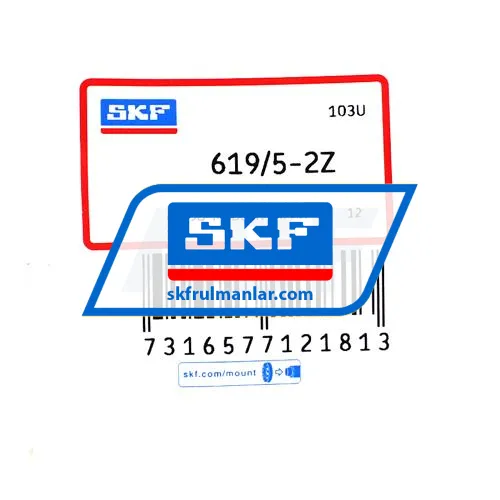 SKF 619/5-2Z ürün fotoğrafı 2