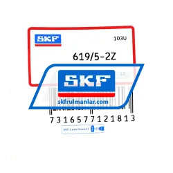 SKF 619/5-2Z rulman resim 2
