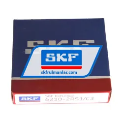 SKF 6210-2RS1/C3 rulman resim 3