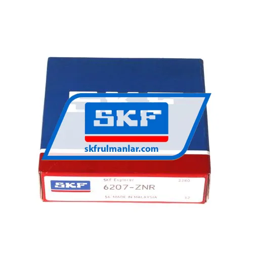 SKF 6207-ZNR ürün fotoğrafı 3