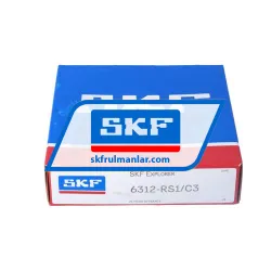 SKF 6312-RS1/C3 rulman resim 3