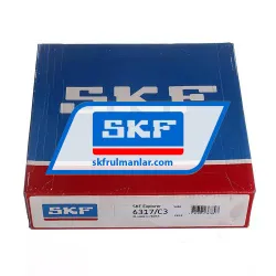 SKF 6317/C3 rulman resim 4