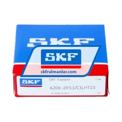 SKF 6206-2RS1/C3LHT23 rulman resim 3