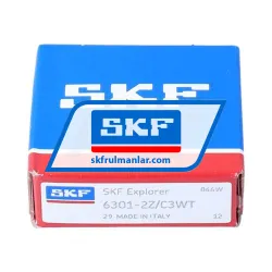 SKF 6301-2Z/C3WT rulman resim 3