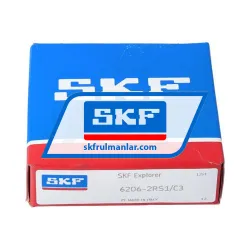 SKF 6206-2RS1/C3 rulman resim 3