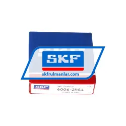 SKF 6006-2RS1 rulman resim 3