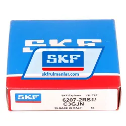 SKF 6207-2RS1/C3GJN rulman resim 2