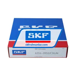SKF 6314-2RS1/C3GJN rulman resim 3