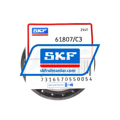 SKF 61807/C3 ürün fotoğrafı 2