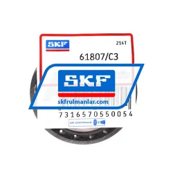 SKF 61807/C3 rulman resim 2