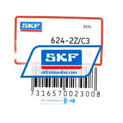 SKF 624-2Z/C3