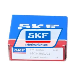 SKF 6203-2RSL/C3 rulman resim 3