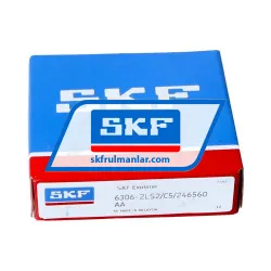 SKF 6306-2LS2/C5/246560AA rulman resim 3
