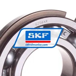 SKF 6206NR rulman resim 2