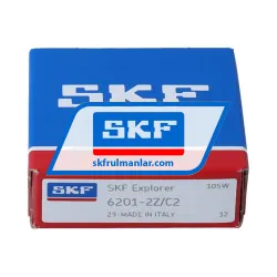 SKF 6201-2Z/C2 rulman resim 3