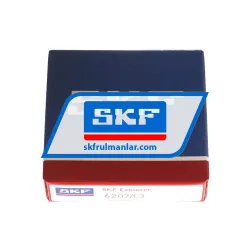 SKF 6207/C3 rulman resim 2