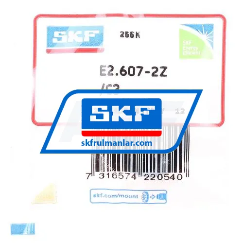 SKF E2-607-2Z/C3 ürün fotoğrafı 2