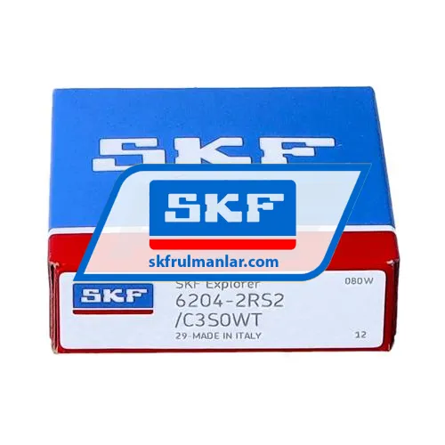 SKF 6204-2RS2/C3S0WT ürün fotoğrafı 3