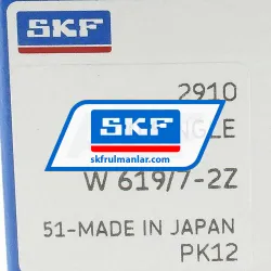 SKF W619/7-2Z rulman resim 2