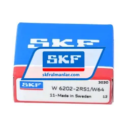 SKF W6202-2RS1/W64 rulman resim 2