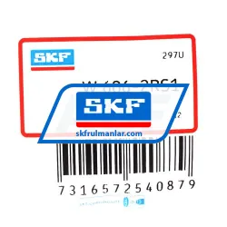 SKF W606-2RS1 rulman resim 2