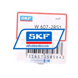 SKF W607-2RS1 rulman resim 2