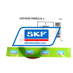 SKF 28X45X8HMSA10V rulman resim 3