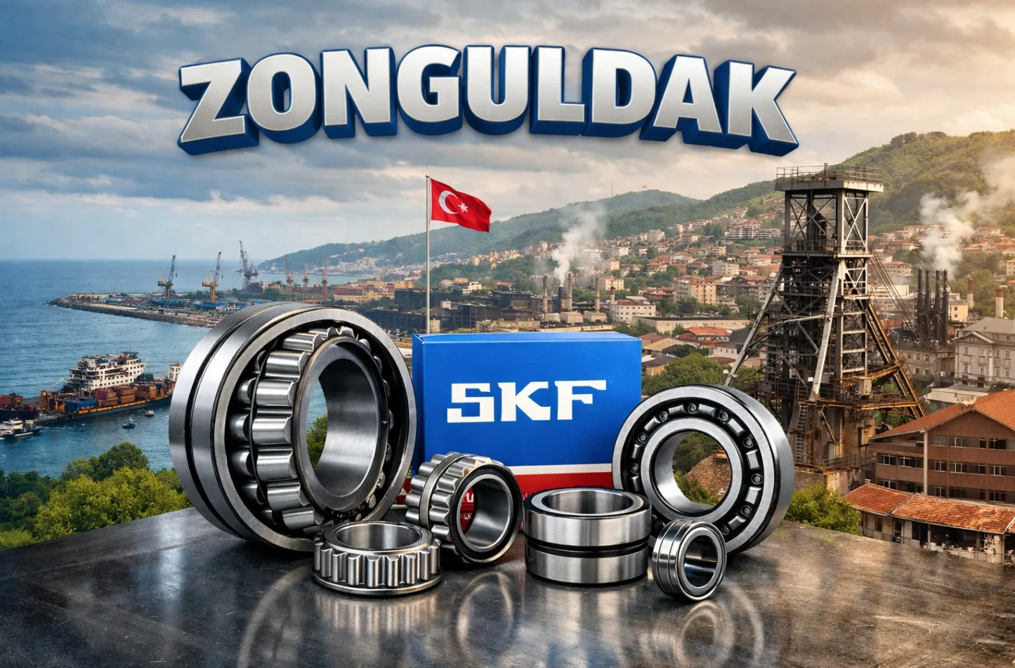 Zonguldak SKF Rulman Satışı – Tüm İlçelere Hızlı ve Güvenilir Tedarik